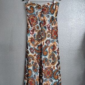 Rubber Ducky Productions Colorful Maxi Dress   Size M